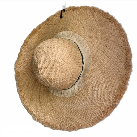 Nwt Express Straw Floppy Hat - Picture 3 of 13